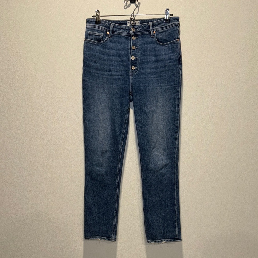 PAIGE Dark Blue Jeans